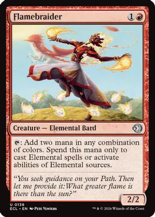 Flamebraider (ECL-139) Foil - Lorwyn Eclipsed