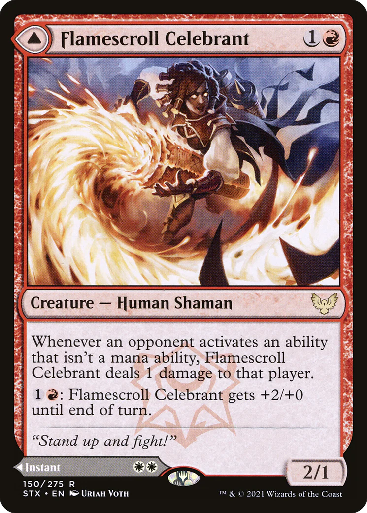 Flamescroll Celebrant (STX-150) - Strixhaven: School of Mages - Image 3