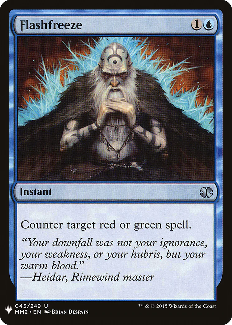 Flashfreeze (LIST-045)  - The List