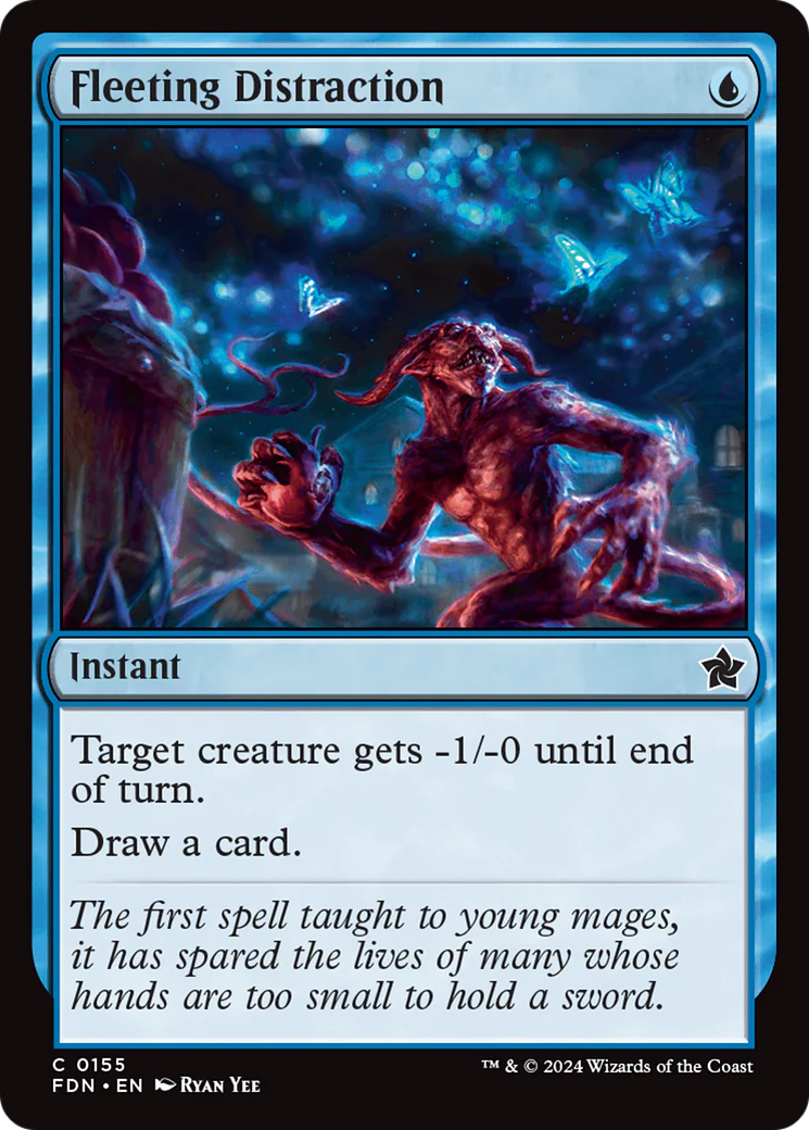 Fleeting Distraction (FDN-155)  Foil - Foundations