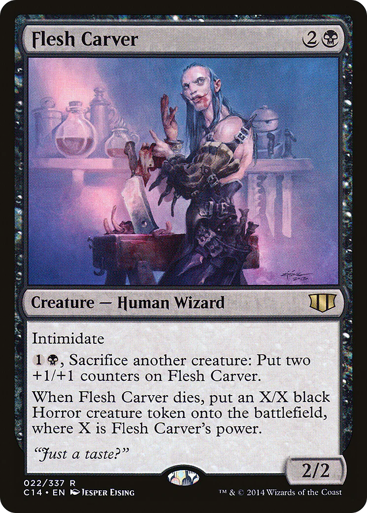 Flesh Carver (C14-022)  - Commander 2014
