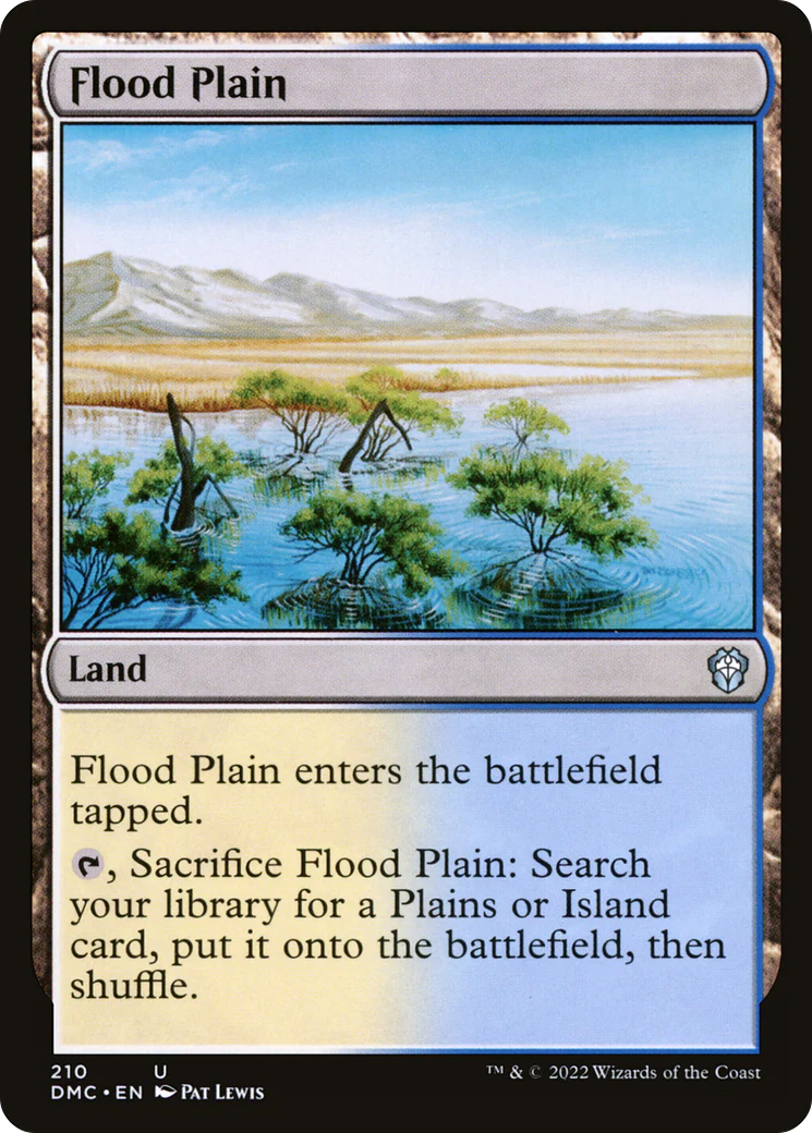 Flood Plain (DMC-210)  - Dominaria United Commander