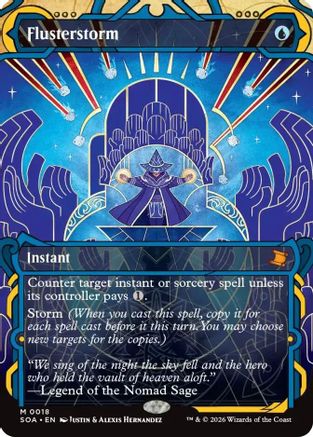 Flusterstorm (SOA-018) Foil - Secrets of Strixhaven: Mystical Archive