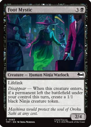 Foot Mystic (TMT-063)  Foil - Teenage Mutant Ninja Turtles