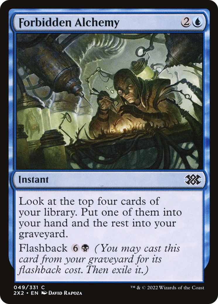 Forbidden Alchemy (2X2-049)  Foil - Double Masters 2022
