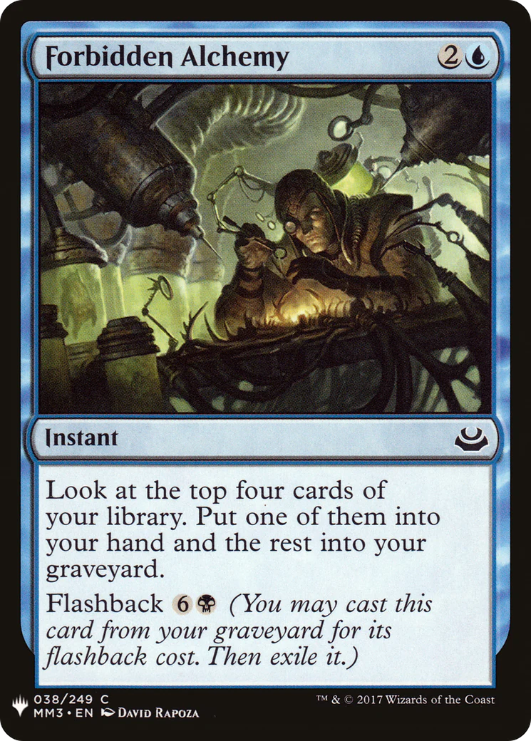 Forbidden Alchemy (LIST-038)  - The List