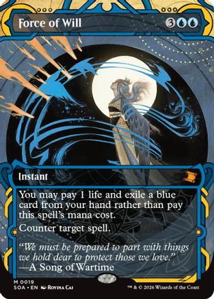 Force of Will (SOA-019)  - Secrets of Strixhaven: Mystical Archive
