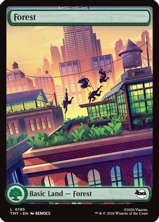 Forest (0195) (TMT-195)  - Teenage Mutant Ninja Turtles