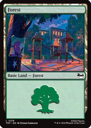 Forest (0319) (TMT-319)  - Teenage Mutant Ninja Turtles