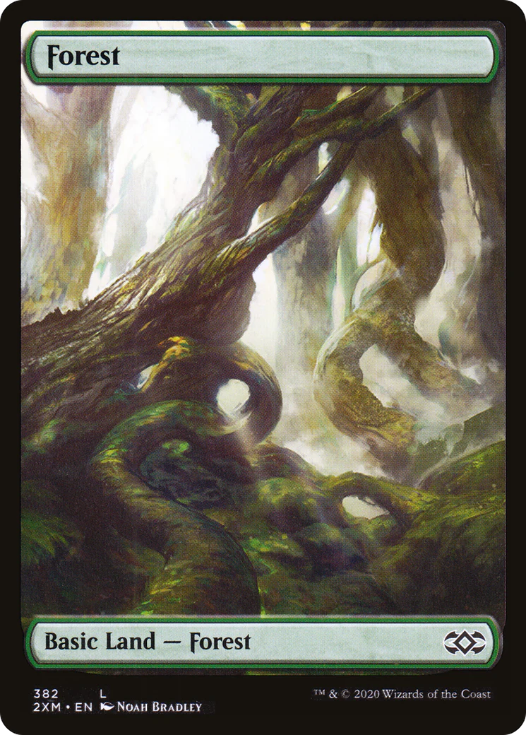 Forest (382) (2XM-382)  Foil - Double Masters
