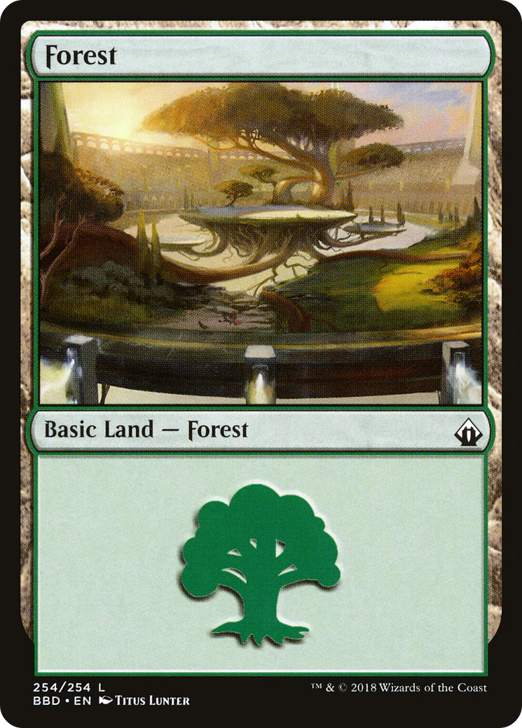 Forest (BBD-254)  Foil - Battlebond