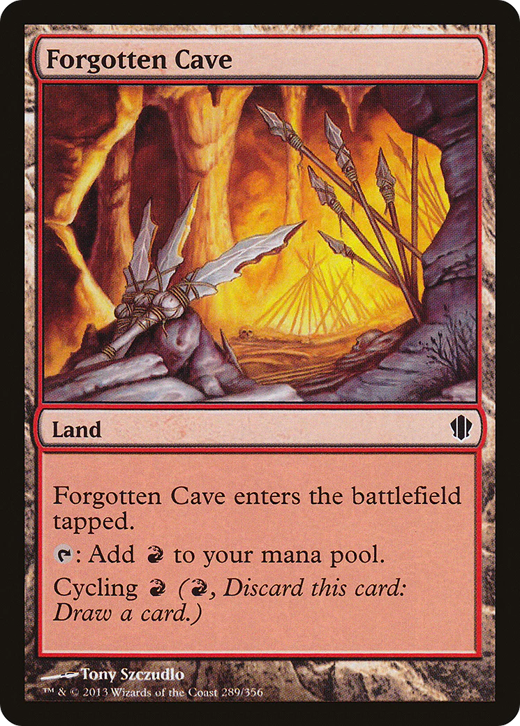 Forgotten Cave (C13-289)  - Commander 2013