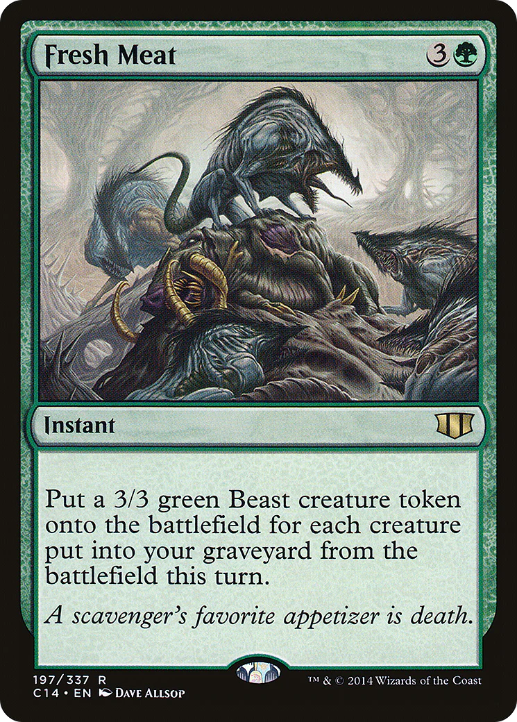 Fresh Meat (C14-197)  - Commander 2014