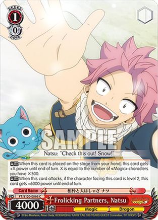 Frolicking Partners, Natsu (FT/S120-E066 C) - FAIRY TAIL 100 YEARS QUEST