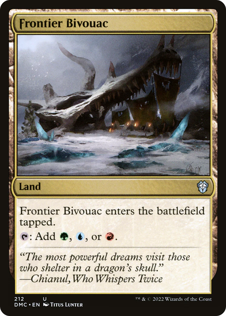 Frontier Bivouac (DMC-212)  - Dominaria United Commander