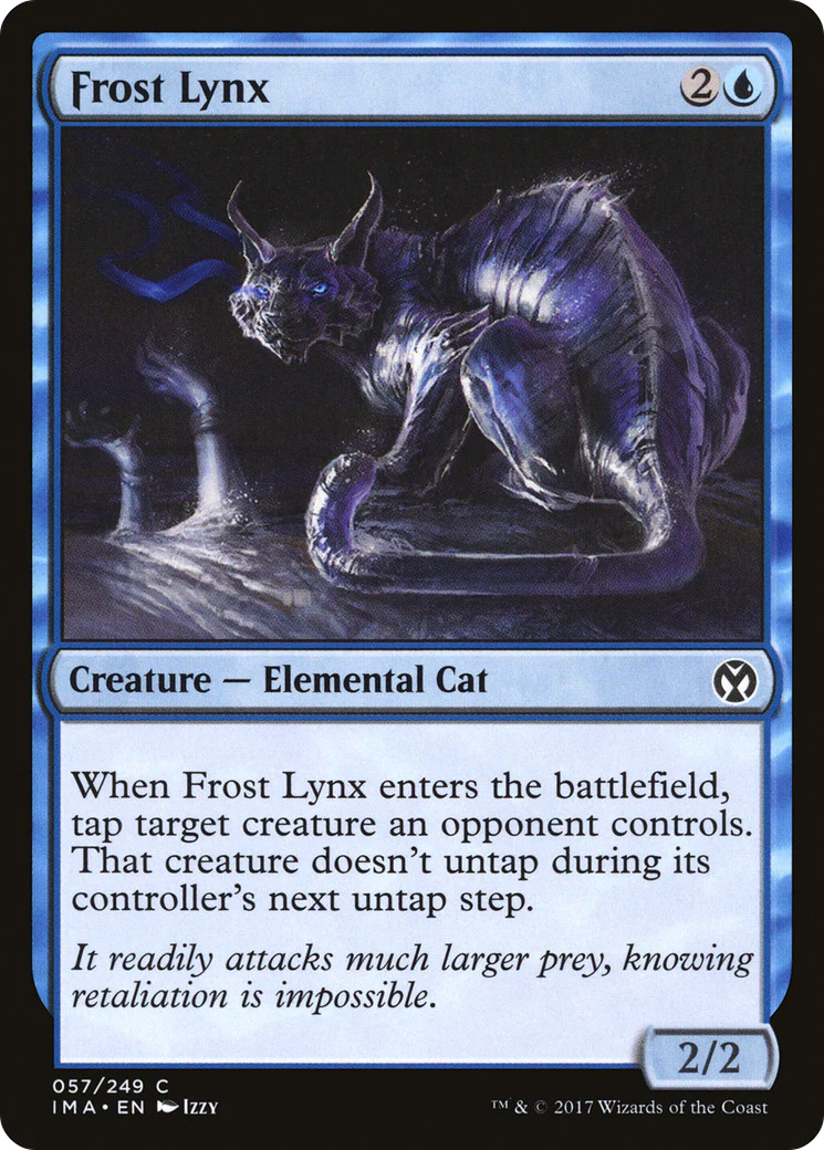 Frost Lynx (IMA-057)  - Iconic Masters