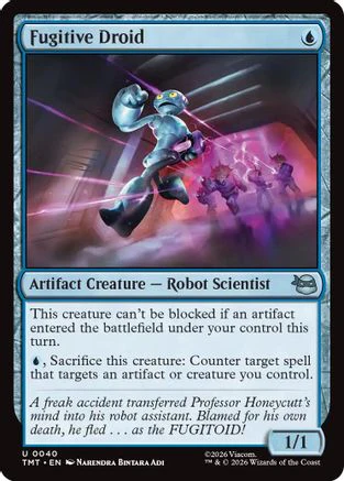 Fugitive Droid (TMT-040) Foil - Teenage Mutant Ninja Turtles