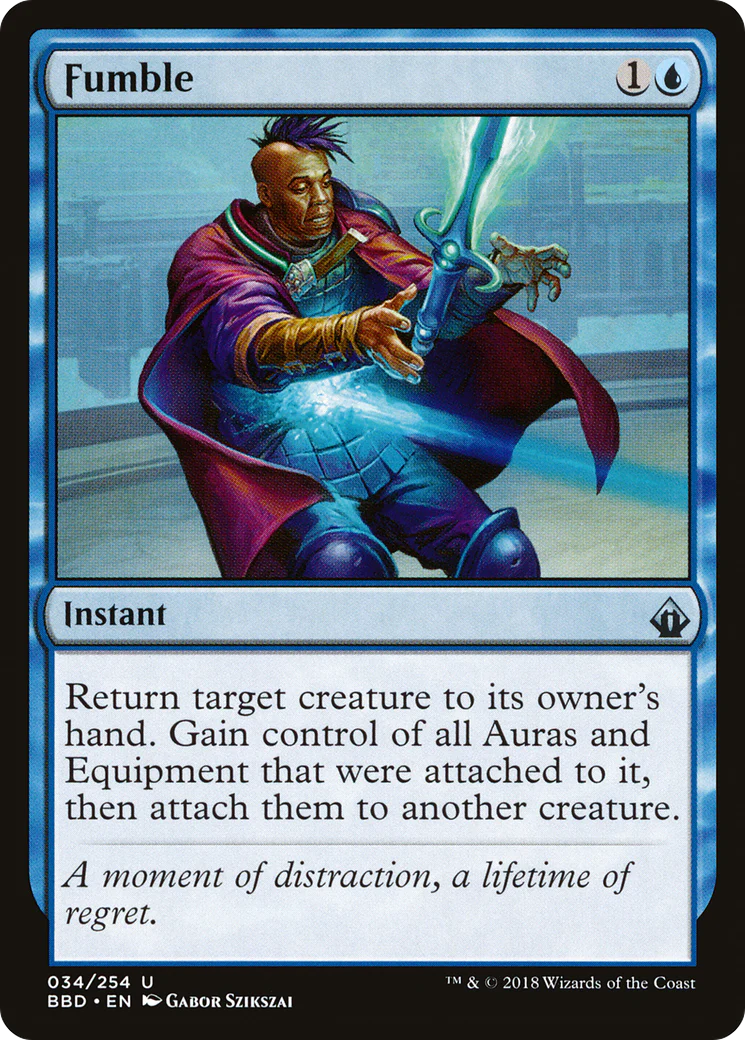Fumble (BBD-034)  Foil - Battlebond