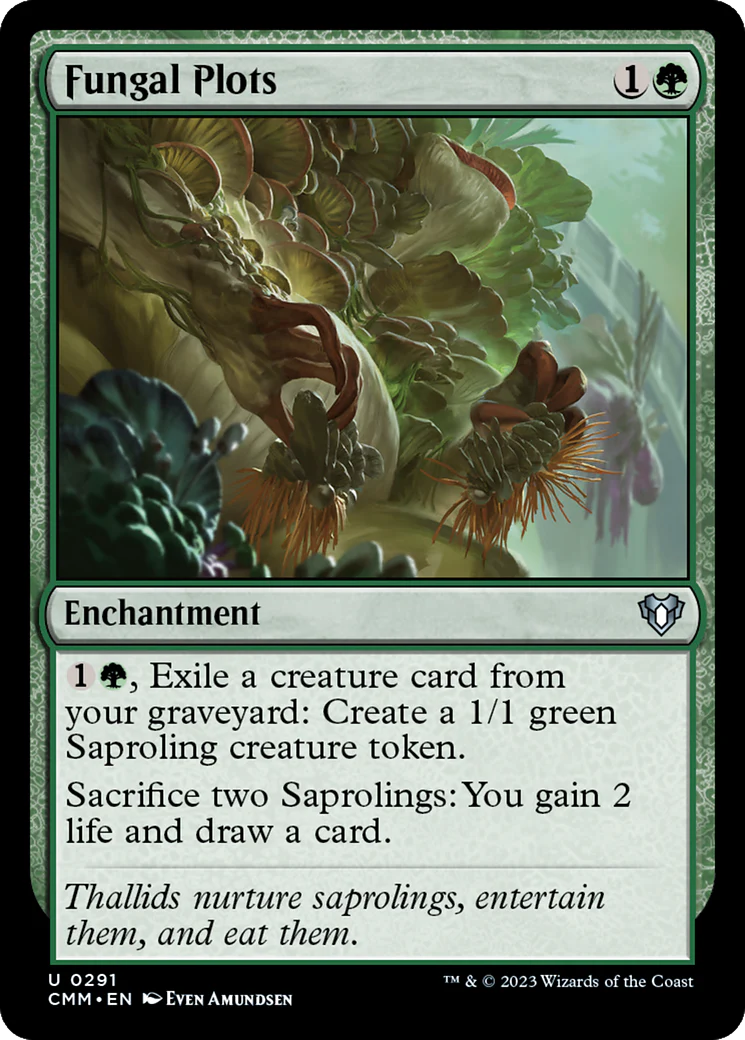 Fungal Plots (CMM-291)  - Commander Masters
