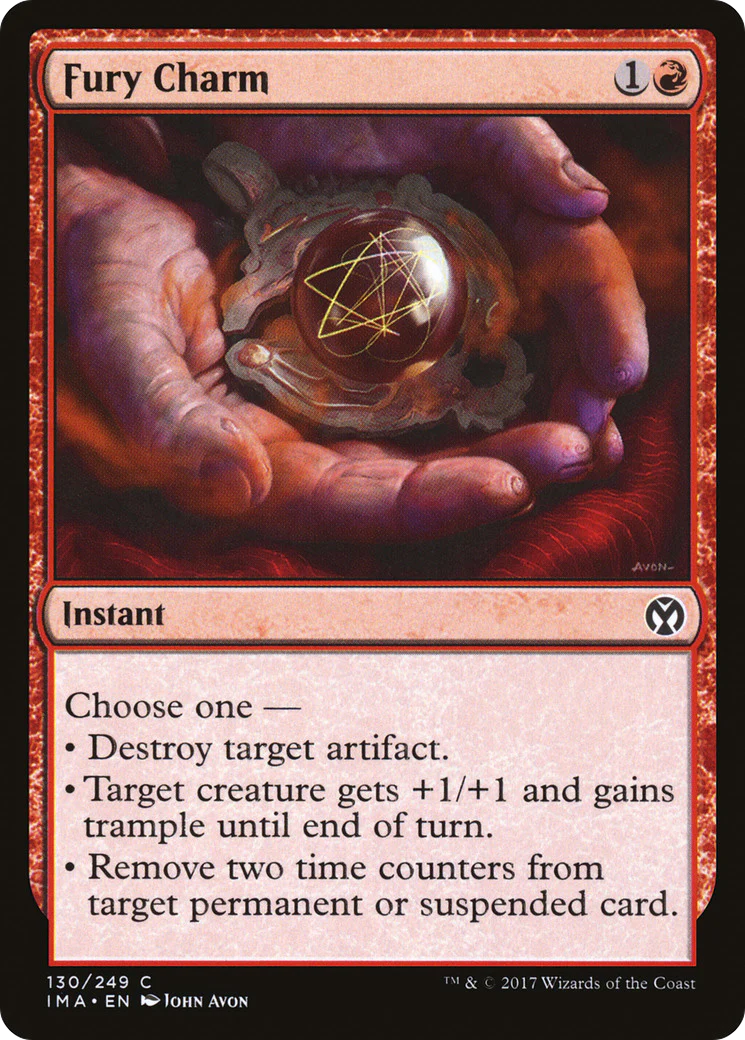 Fury Charm (IMA-130)  - Iconic Masters
