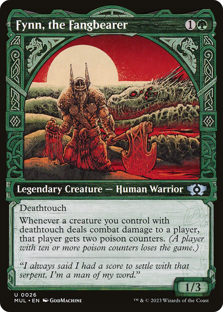 Fynn, the Fangbearer (MUL-026)  Foil - Multiverse Legends: (Showcase)