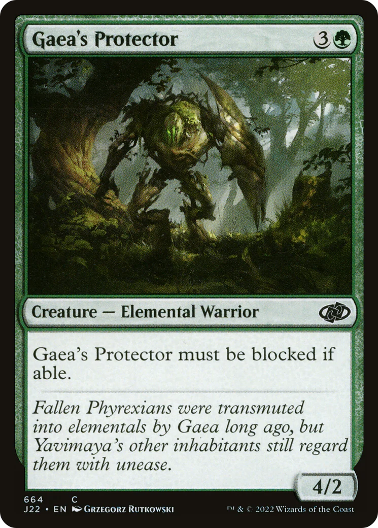 Gaea's Protector (J22-664)  - Jumpstart 2022