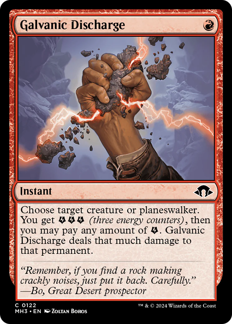 Galvanic Discharge (MH3-122)  - Modern Horizons 3