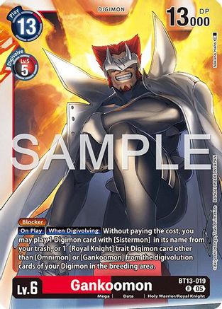 Gankoomon (Reprint) (BT13-019) - Advanced Booster Digimon Generation Foil