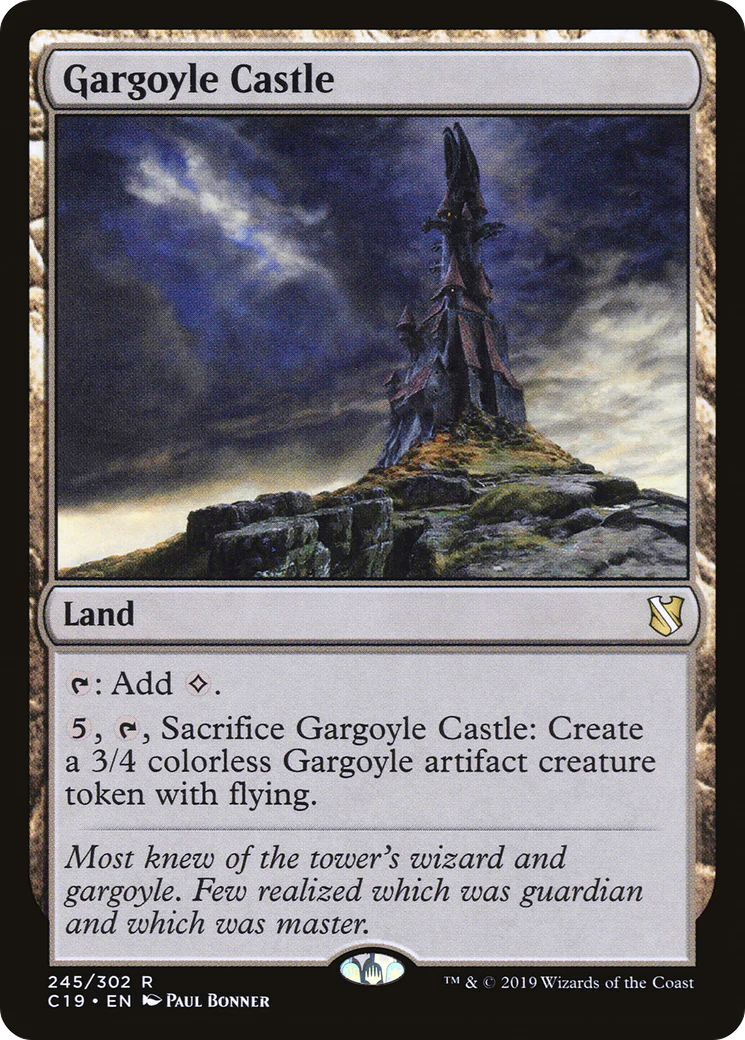 Gargoyle Castle (C19-245)  - Commander 2019