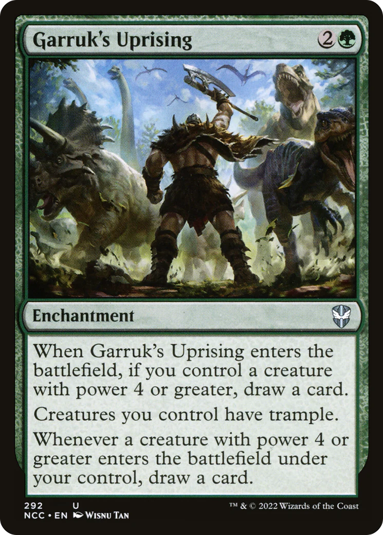 Garruk's Uprising (NCC-292)  - New Capenna Commander