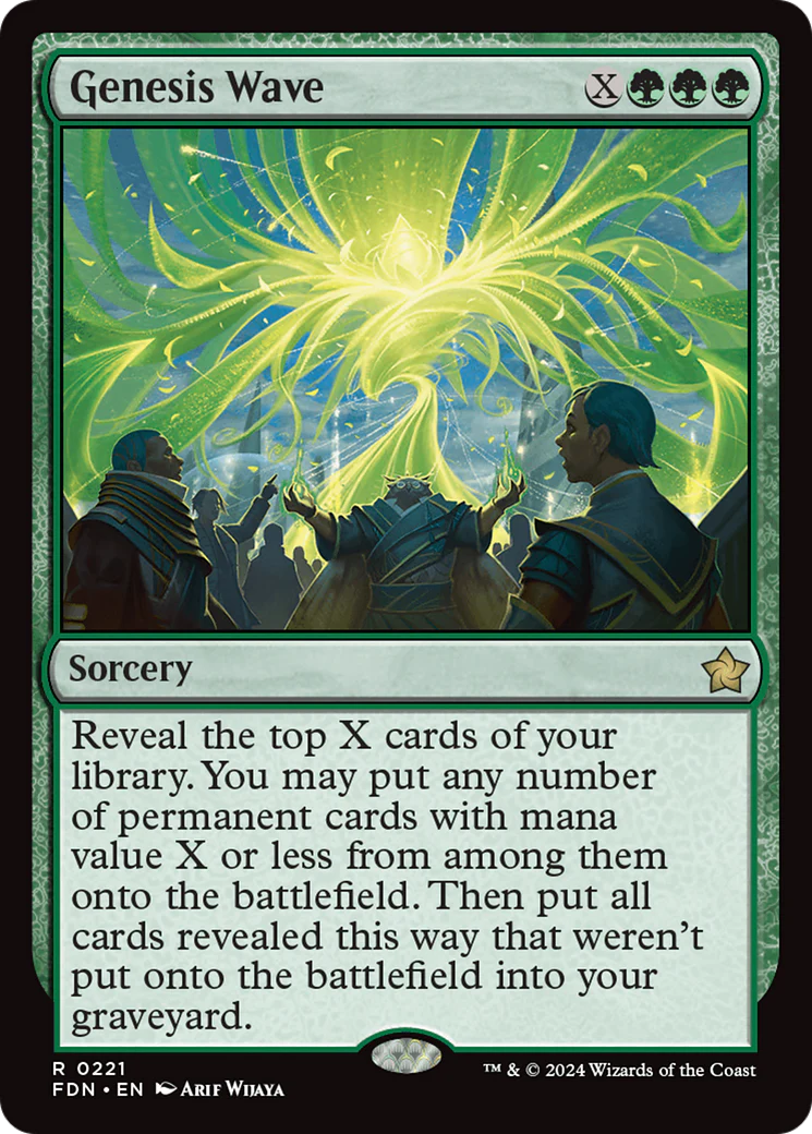 Genesis Wave (FDN-221)  - Foundations