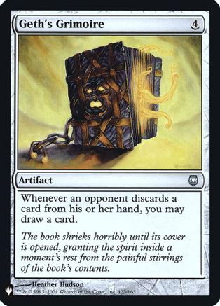 Geth's Grimoire (LIST-123)  Foil - The List Reprints