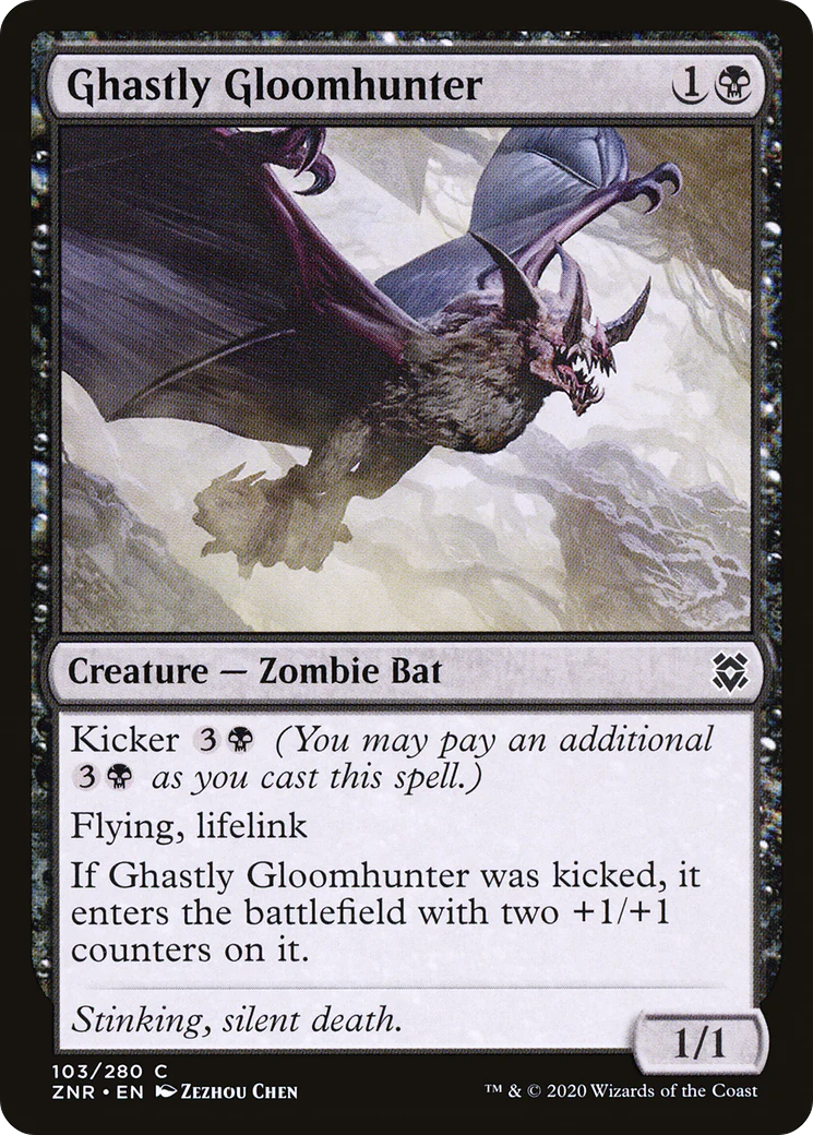 Ghastly Gloomhunter (ZNR-103)  Foil - Zendikar Rising