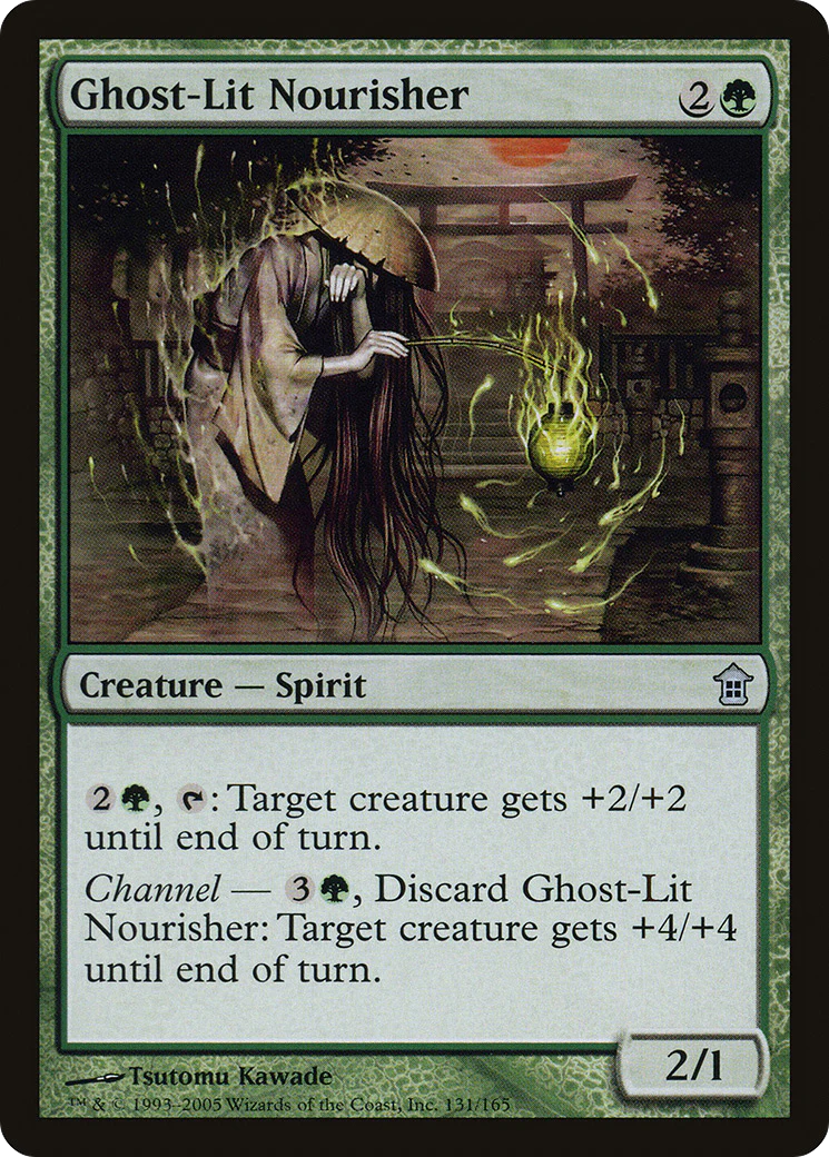 Ghost-Lit Nourisher (SOK-131)  - Saviors of Kamigawa