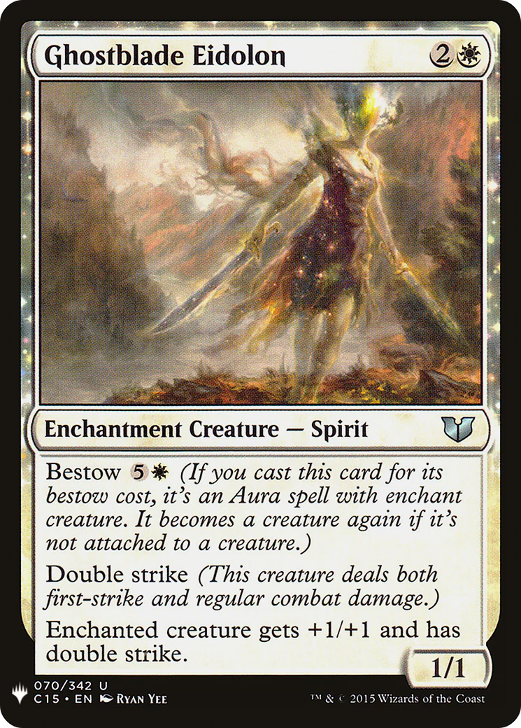 Ghostblade Eidolon (LIST-070)  - The List