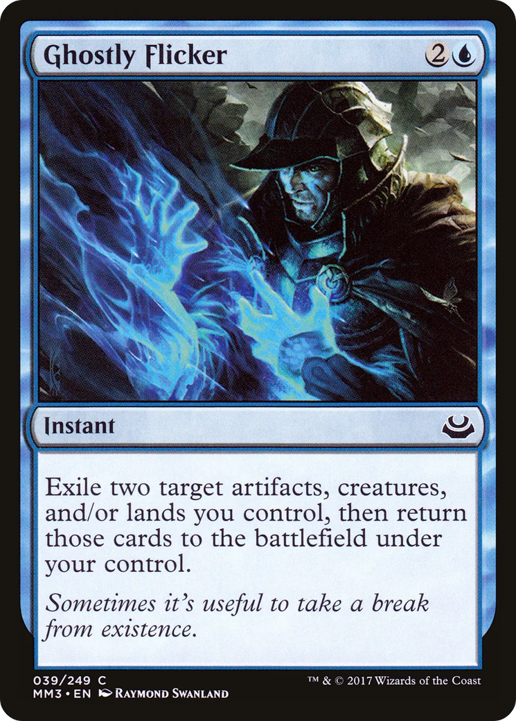 Ghostly Flicker (MM3-039)  - Modern Masters 2017