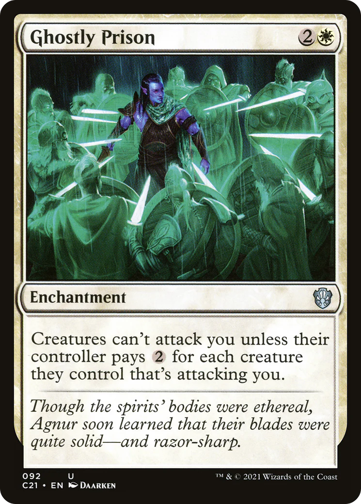 Ghostly Prison (C21-092)  - Commander 2021