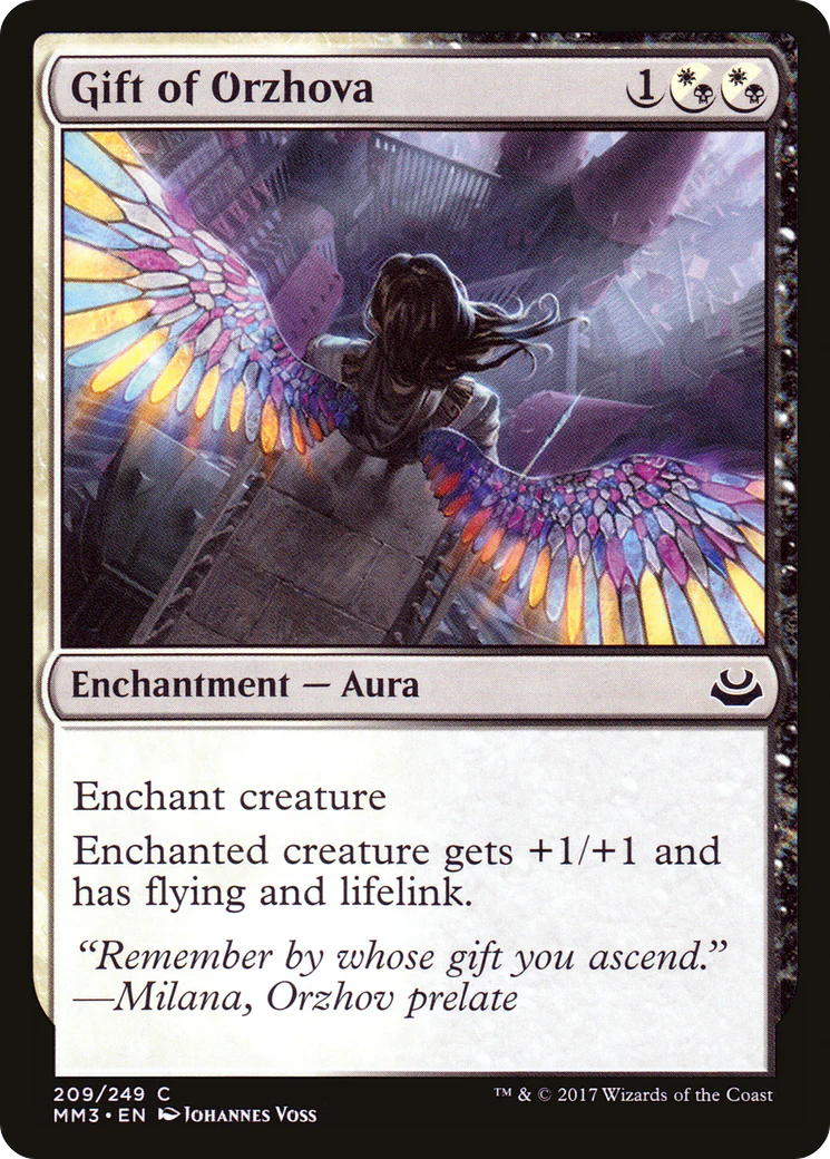 Gift of Orzhova (MM3-209)  Foil - Modern Masters 2017