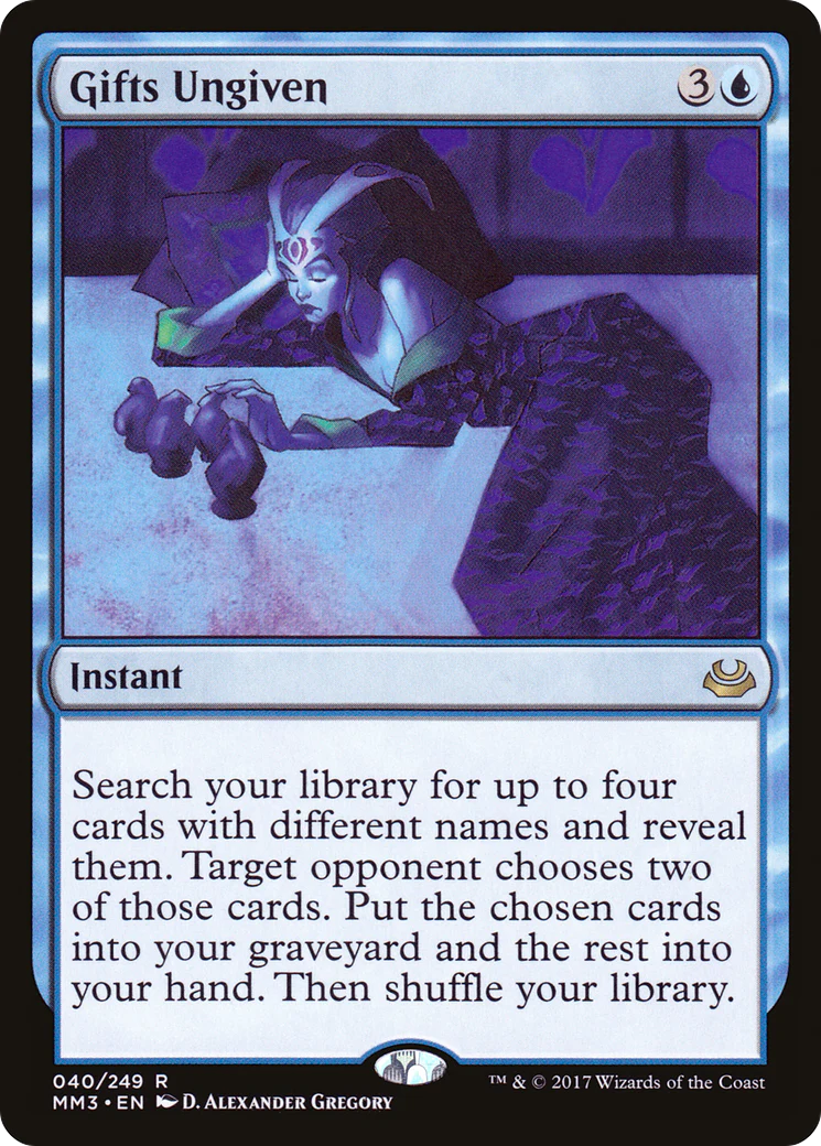 Gifts Ungiven (MM3-040) Foil - Modern Masters 2017