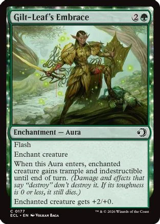 Gilt-Leaf's Embrace (ECL-177)  Foil - Lorwyn Eclipsed