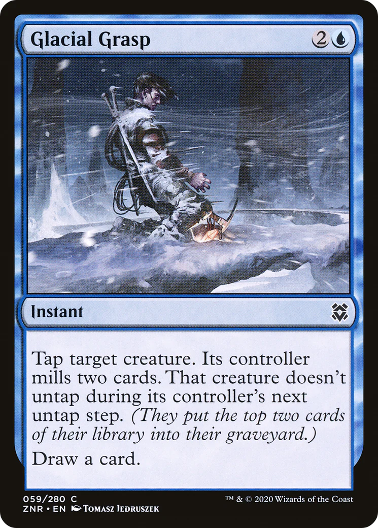 Glacial Grasp (ZNR-059)  Foil - Zendikar Rising