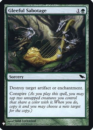 Gleeful Sabotage (LIST-116)  - The List Reprints