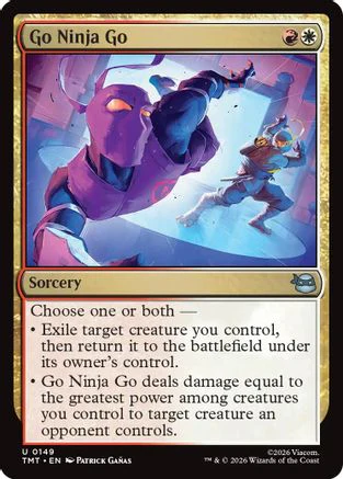 Go Ninja Go (TMT-149)  Foil - Teenage Mutant Ninja Turtles