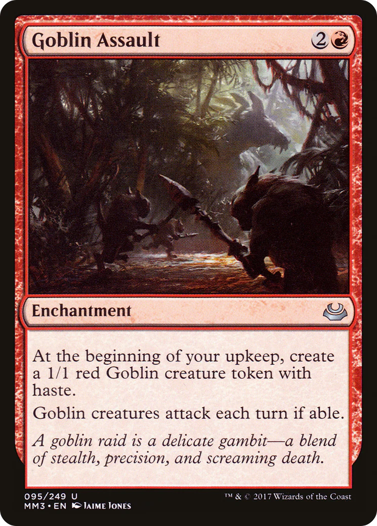 Goblin Assault (MM3-095)  - Modern Masters 2017