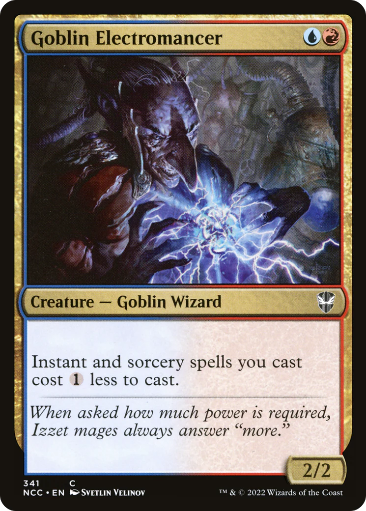 Goblin Electromancer (NCC-341)  - New Capenna Commander