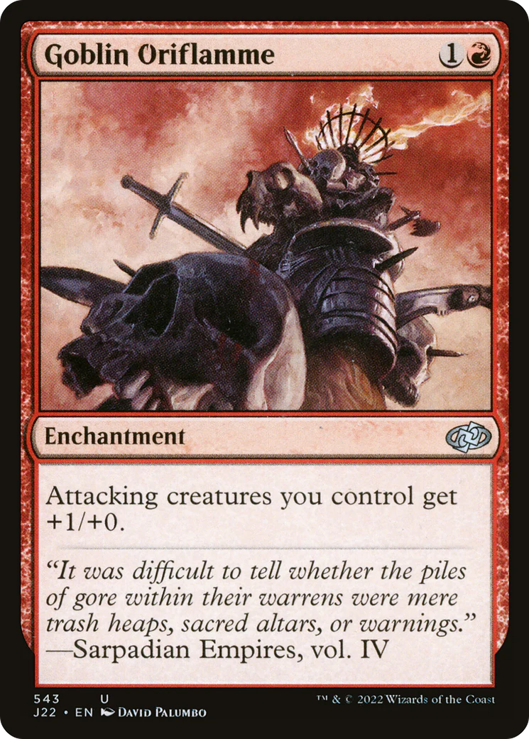 Goblin Oriflamme (J22-543)  - Jumpstart 2022