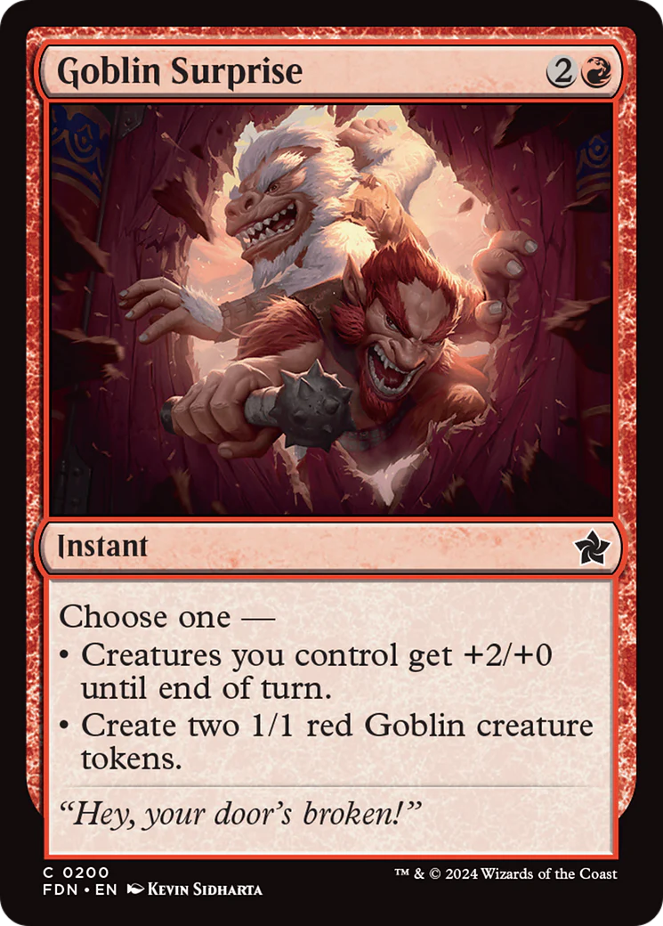 Goblin Surprise (FDN-200)  - Foundations
