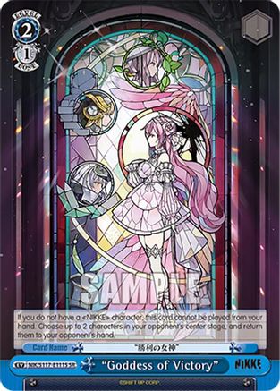 "Goddess of Victory" (SR) (NIK/S117-E111S SR) - GODDESS OF VICTORY: NIKKE
