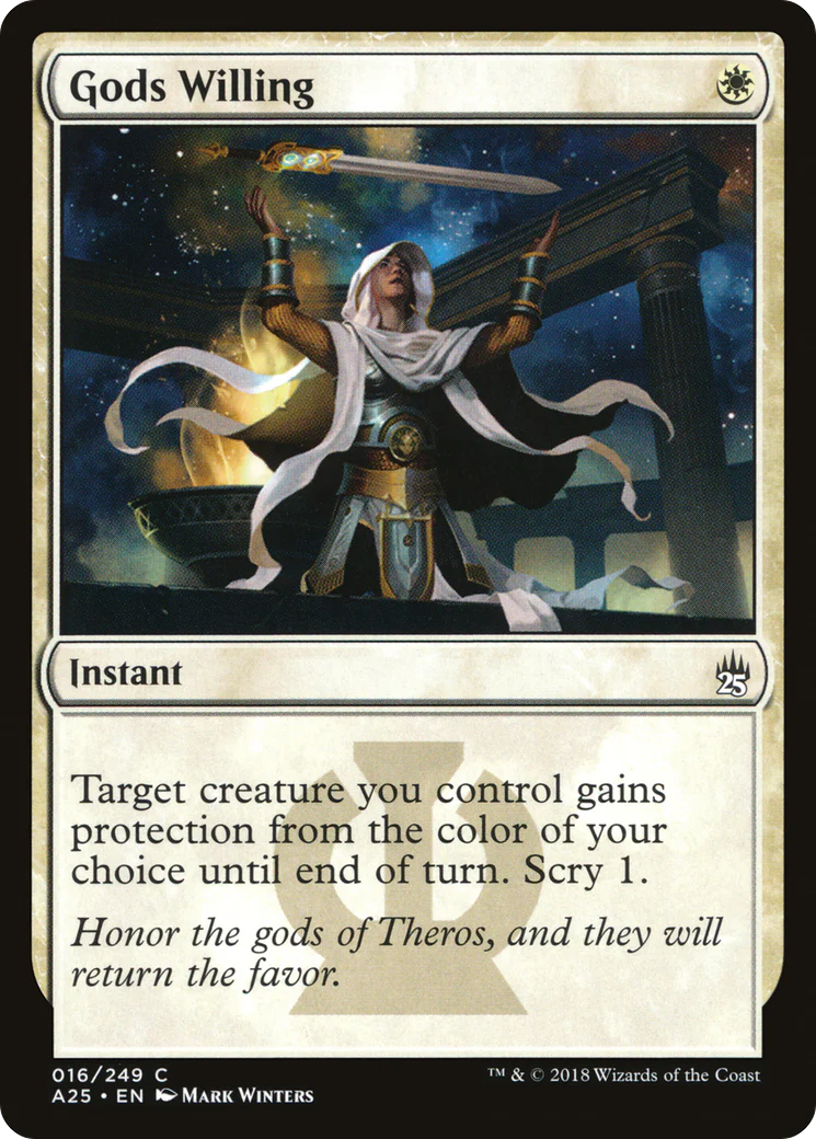 Gods Willing (A25-016)  Foil - Masters 25