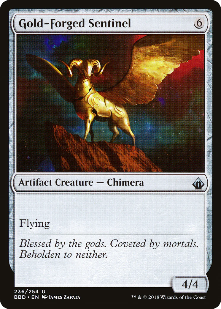 Gold-Forged Sentinel (BBD-236)  Foil - Battlebond